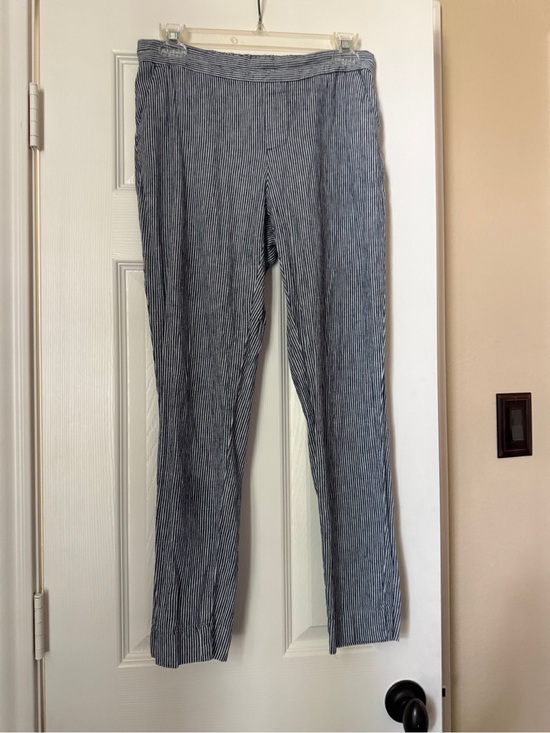 Banana Republic Pants - Banana Republic Women’s Navy Pinstripe Chinos